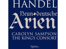 CD Sampson/Bellamy/Kingsconsort-Handel:Ninegermanarias