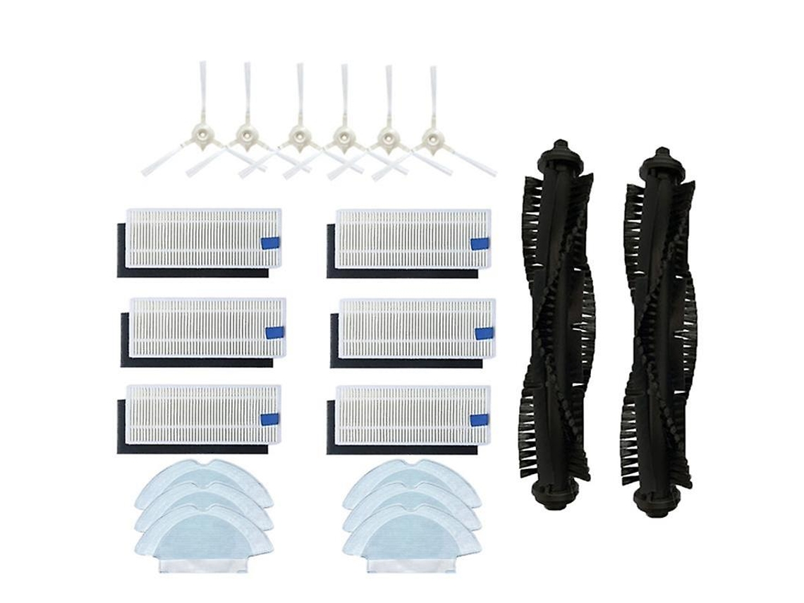 Acessórios de Aspirador Qihoo 360 S6 De Pó Escova Lateral Principal Filtro Esfregão Pano De Reposição