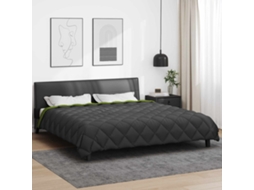 Vidaxl Edredom De Inverno 220 X 240 Cm 450 Gsm Verde E Antracite