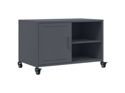 Móvel de Tv 68x39x43,5 Cm Aço Antracite MAISON EXCLUSIVE