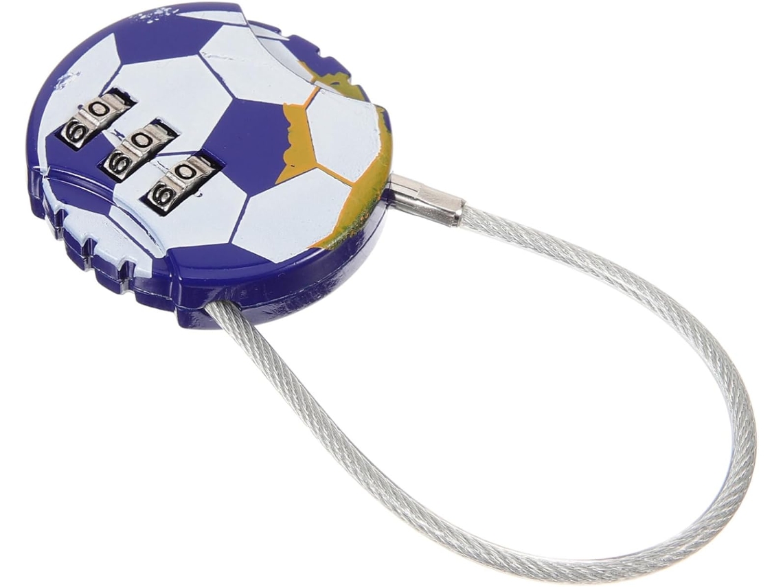 Cadeado, Desenho de Futebol, Combinação GOKOCO