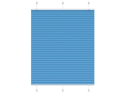 Pleated Blind, Pleated Blinds Vidaxl Azul Tecido (105 X 100 Cm)