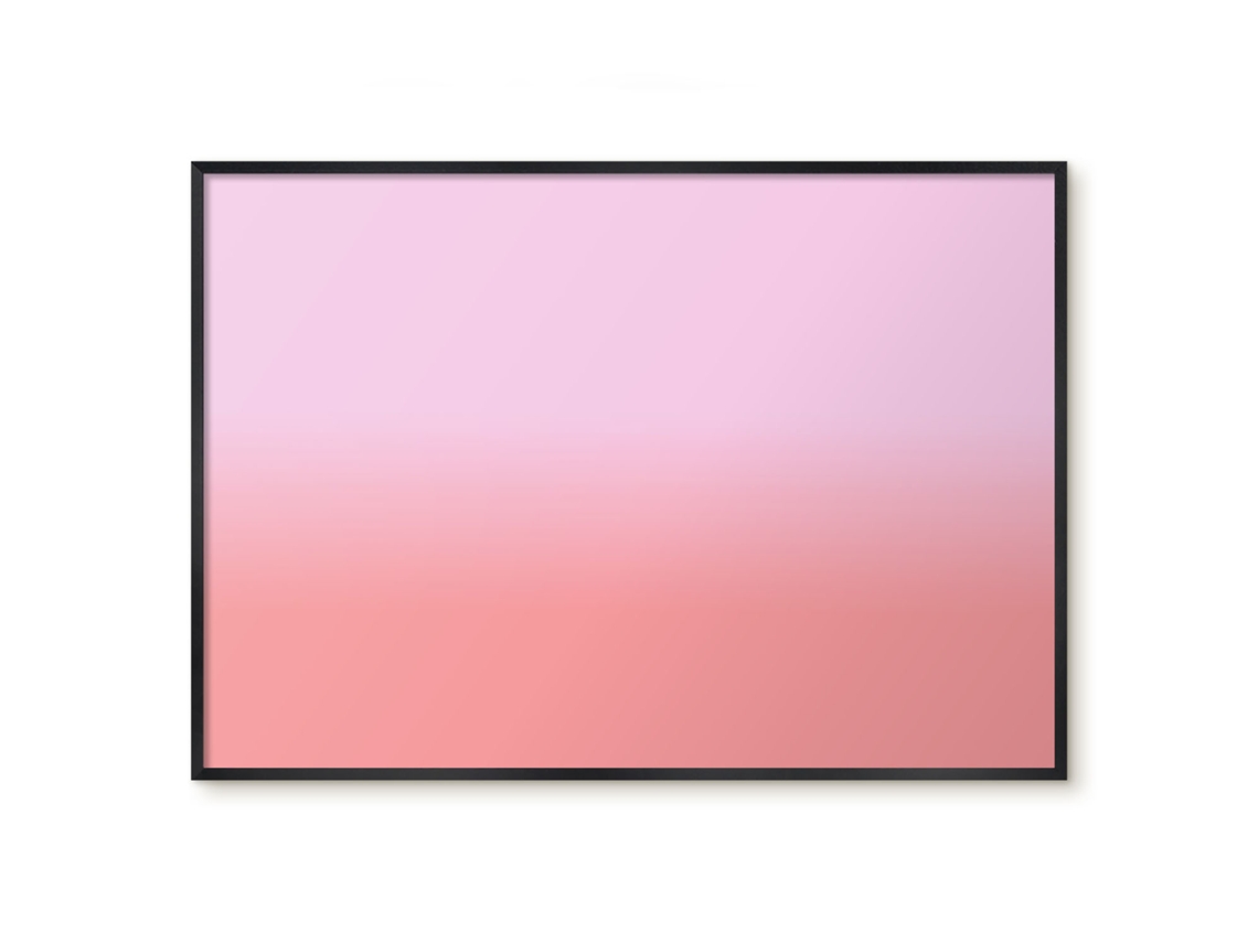 Magnetic Board Turquoise Gradient For The Living Room Espelharte (100x70 Cm)
