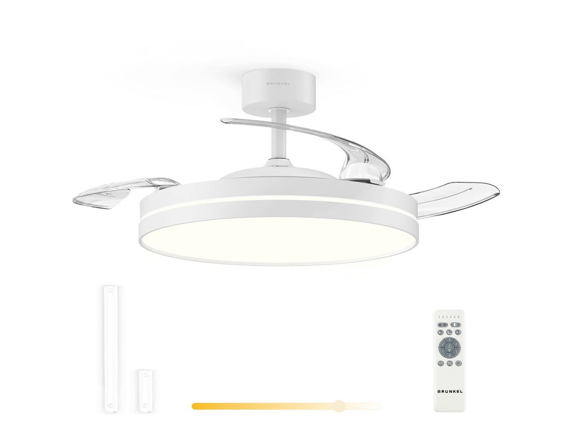 Grunkel - Ventilador Skycool42 42” Dc 30w | Led 24w