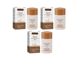3 Peças de Autobronzeador Cremoso 30ml para Viagens de Verão com Extrato de Cacau, Hidrata e Protege
