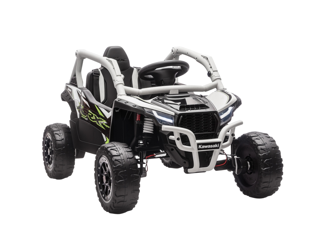 Veículo Off-road 12v, Controle, Led, Música, Buzina, 3-8 Anos, Cinza