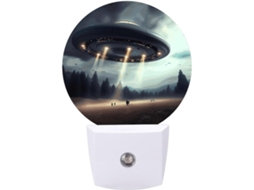 Luz Noturna Led Com Sensor, Luz Noturna Branca Quente Suave Banheiro, Quarto, Cozinha, Redonda
