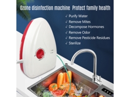 Esterilizador de Ozono LAXISCREED para casa com higienizador de frutas, vegetais, ar, alimentos e limpeza