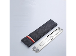 Suporte Para Laptop Ry Jh118 P4 Em Liga De Alumínio, Ajustável, Dobrável, Para Escritório Doméstico, 25,5 X 4 X 0,85 Cm Slowmoose