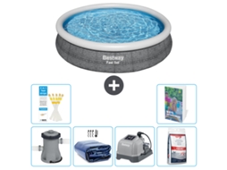 Bestway Piscina Bestway Fast Set Redonda - 366x76 Cm - 7-peças S329