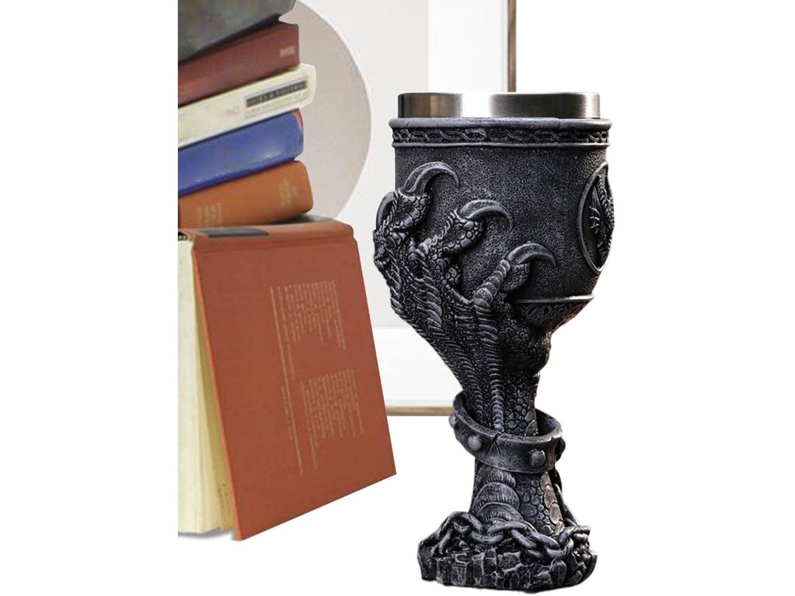 Caneca De Cerveja Medieval Em 3d Com Garra De Dragão