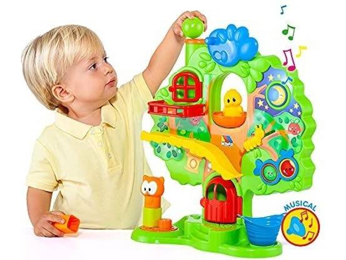 Jogo Educativo MOLTO Árvores de Atividades com Acessórios (Idade Mínima: 1 Ano - 38,3 x 41 x 12,85 cm)