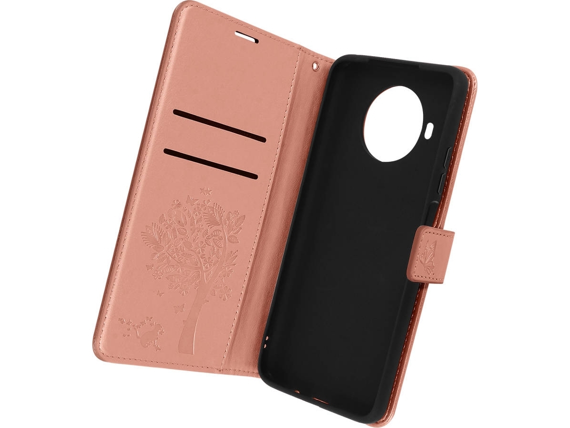 Capa Xiaomi Mi 10t Lite Livro Rosa