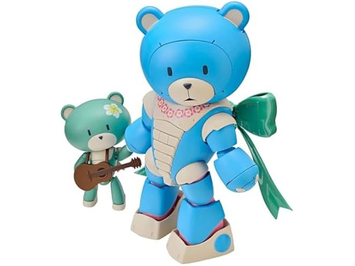 Bandai Spirits Gundam Model Kit 09 Bearguy Ohana Aloharo Set Rosa Hg 1/144 13cm