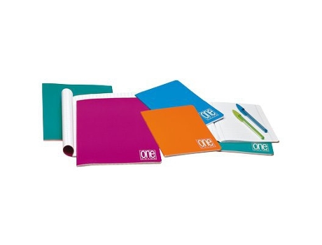 Maxi 21x29,7cm 1º Caderno e Bloco Multicolor Blasetti