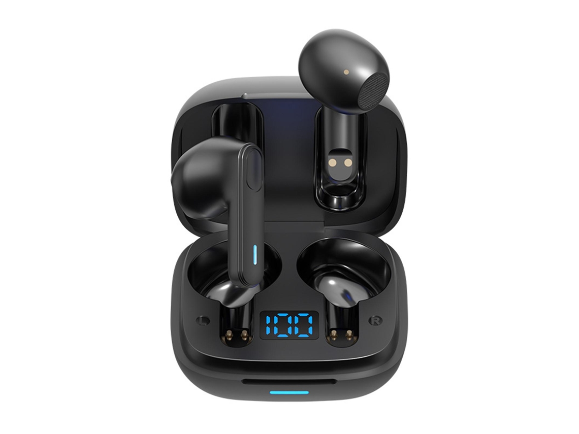Fones De Ouvido Sem Fio Bluetooth 5.3 Com Tela Digital, Bateria De Longa Duração, Som Estéreo, Acessório Para Telefone Esportivo Ly Ebike