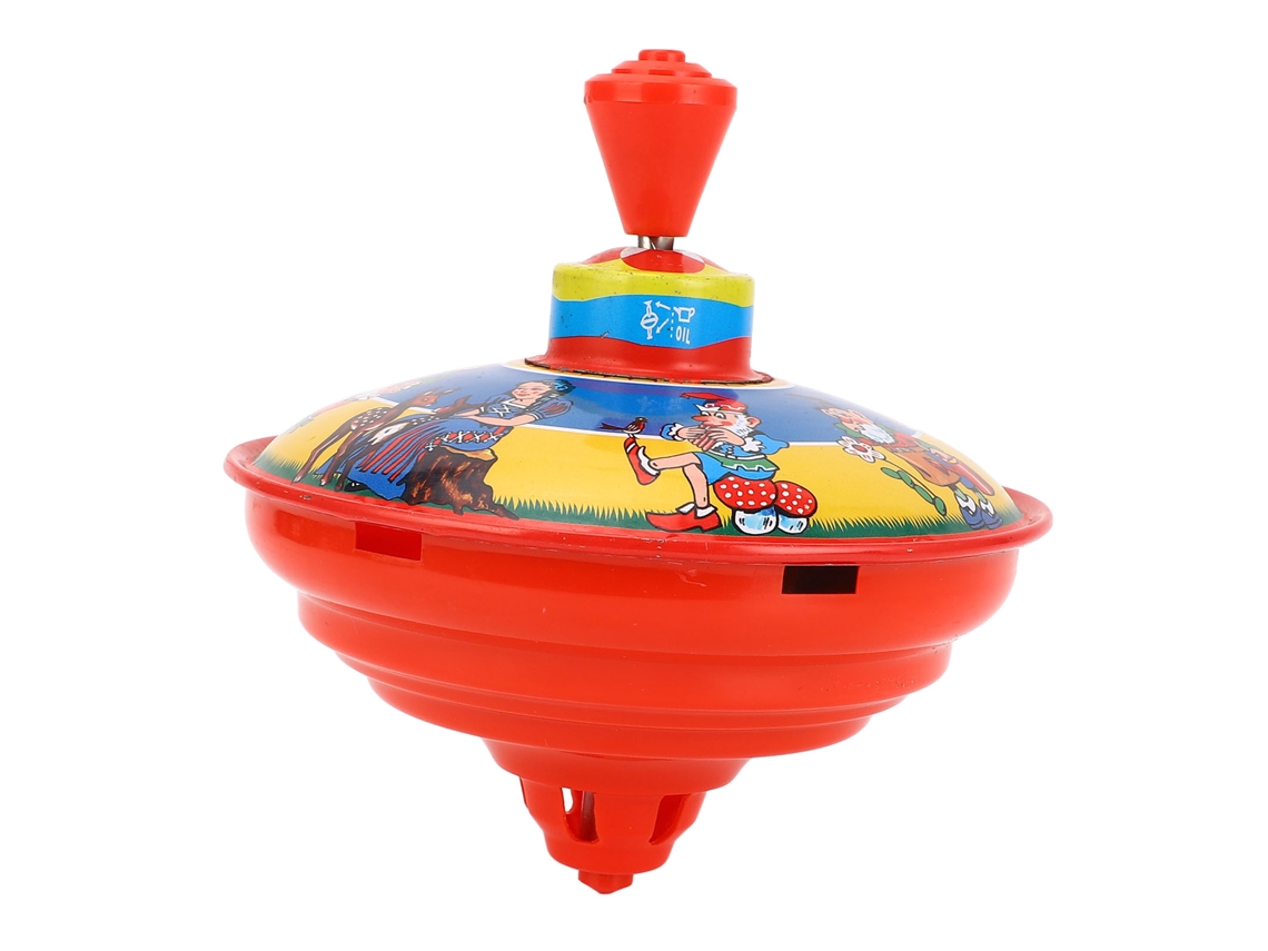 Brinquedo De Lata Retro Giratório Com Música Artesanal De Ferro Para Festa De Bar E Feriado