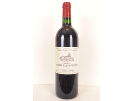 Vinho Tinto CHÂTEAU LA ROSE SAINT-VINCENT 1996 (75 cl - 1 unidade)