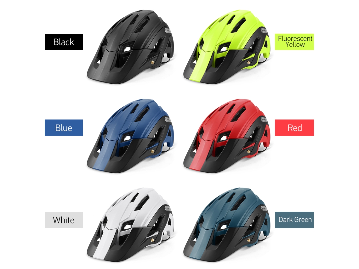 2026horizon-casco Ligero Para Bicicleta Con Visera Desmontable 16 Aberturas Casco De Seguridad Para Ciclismo Montaña Adulto