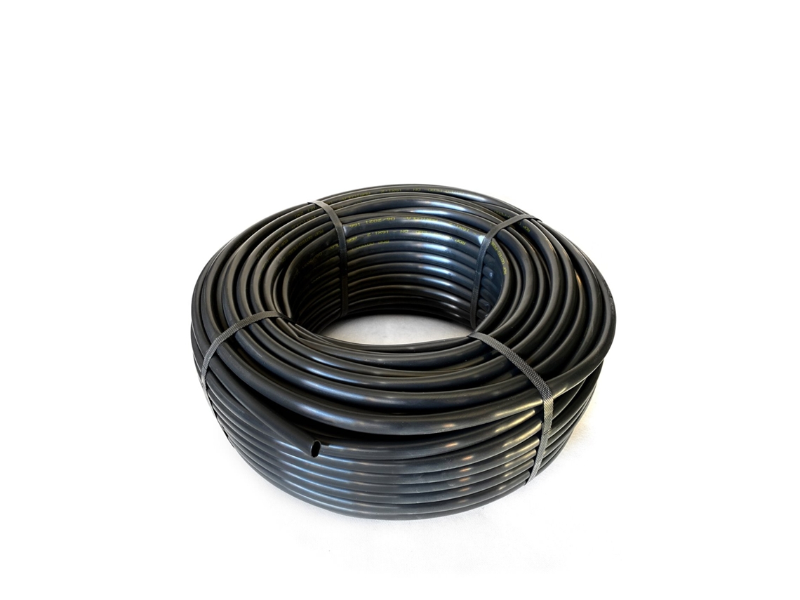 Tubo Goteo Sin Gotero 16 Mm – Bobina Agrícola, Manguera Para Riego Sin Gotero Negro Rollo De 250 Metros