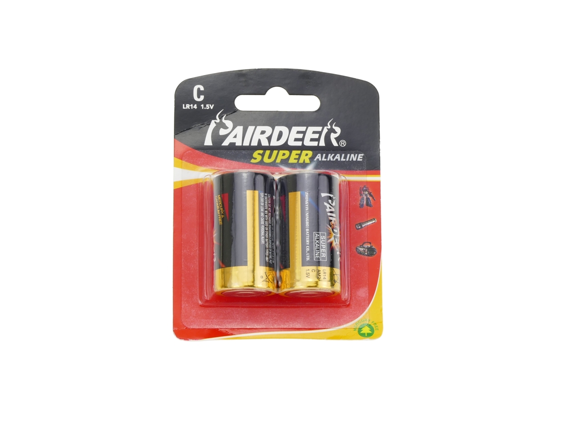 C Lr14 1.5V Bateria Alcalina 2 Unidades BEMATIK