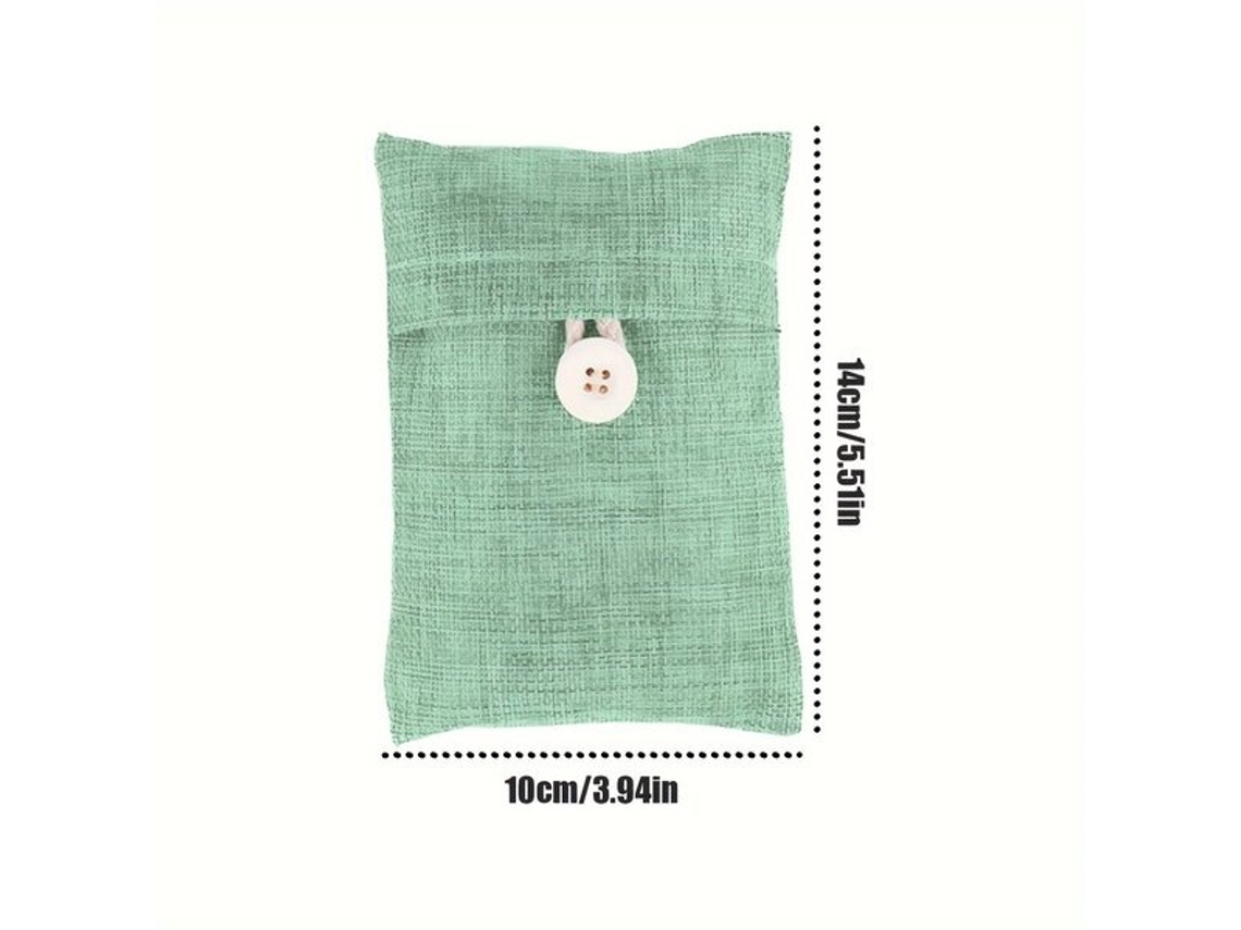 Lurelia Pack De Sacos De Carvão De Bambu Multicolor, Absorvedor De Odores
