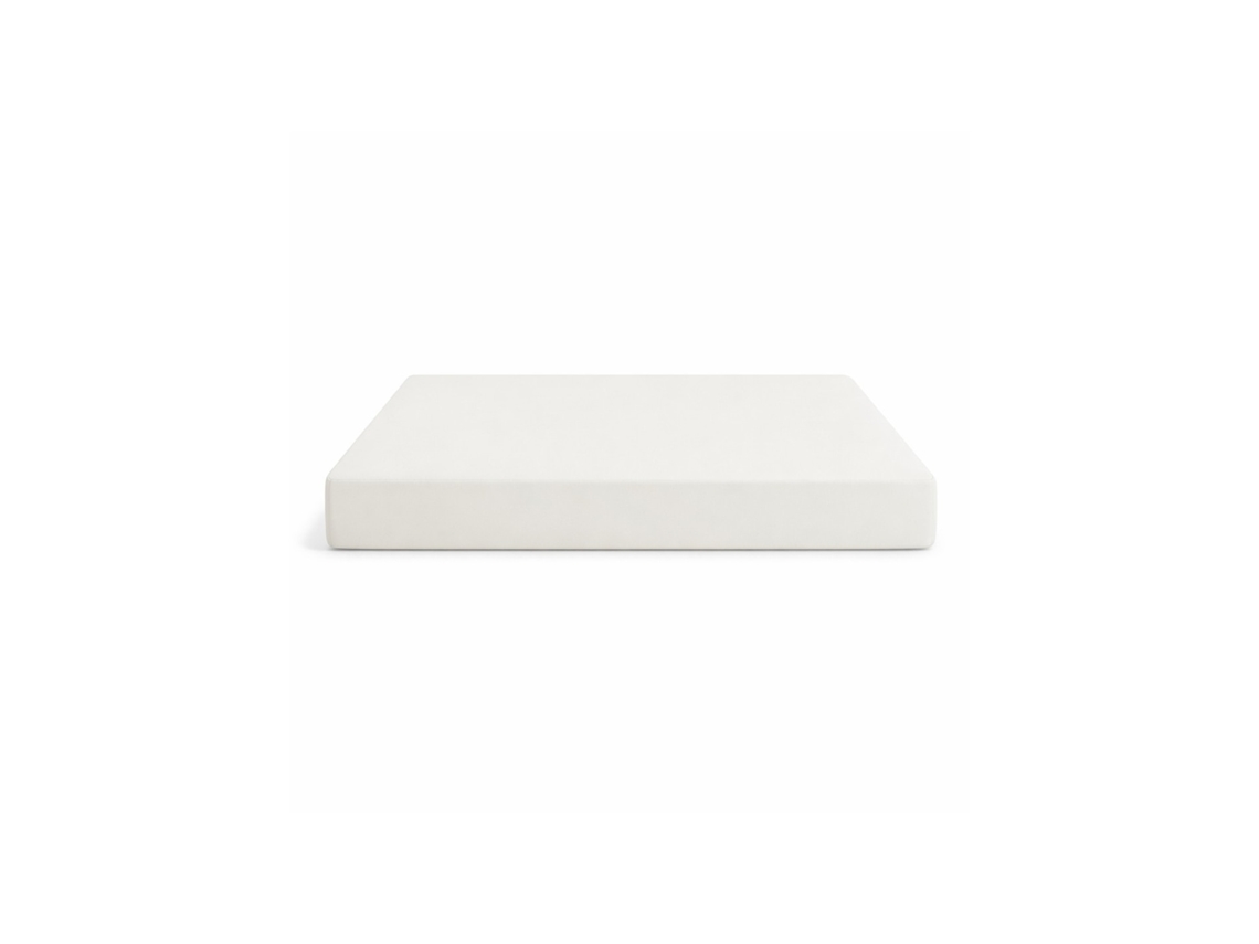Lençol De Baixo 80 X 190/200 Cm De Microfibra Escovada Com Ajuste Elástico E Toque Extra Suave Marfim