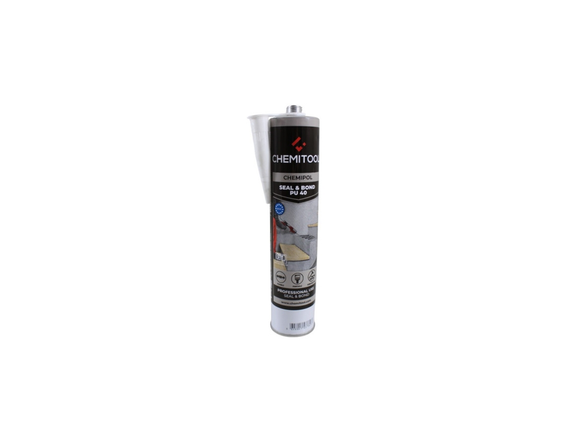 Cola e Veda de Poliuretano CHEMITOOL Pu 40 300ml Branco