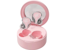 Auriculares In Ear Yizhood True Wireless Bluetooth Com Cancelamento De Ruído Rosa