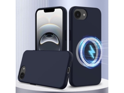 Capa De Silicone Com Magsafe Para Iphone 17e - À Prova De Choque E Resistente A Quedas