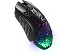 Rato Gaming STEELSERIES Aerox 9 (Wireless - 18000 dpi - Preto)
