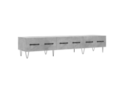 Tv Cabinet, Tv Cabinets Vidaxl Cinzeto Madeira Processada (n/a)