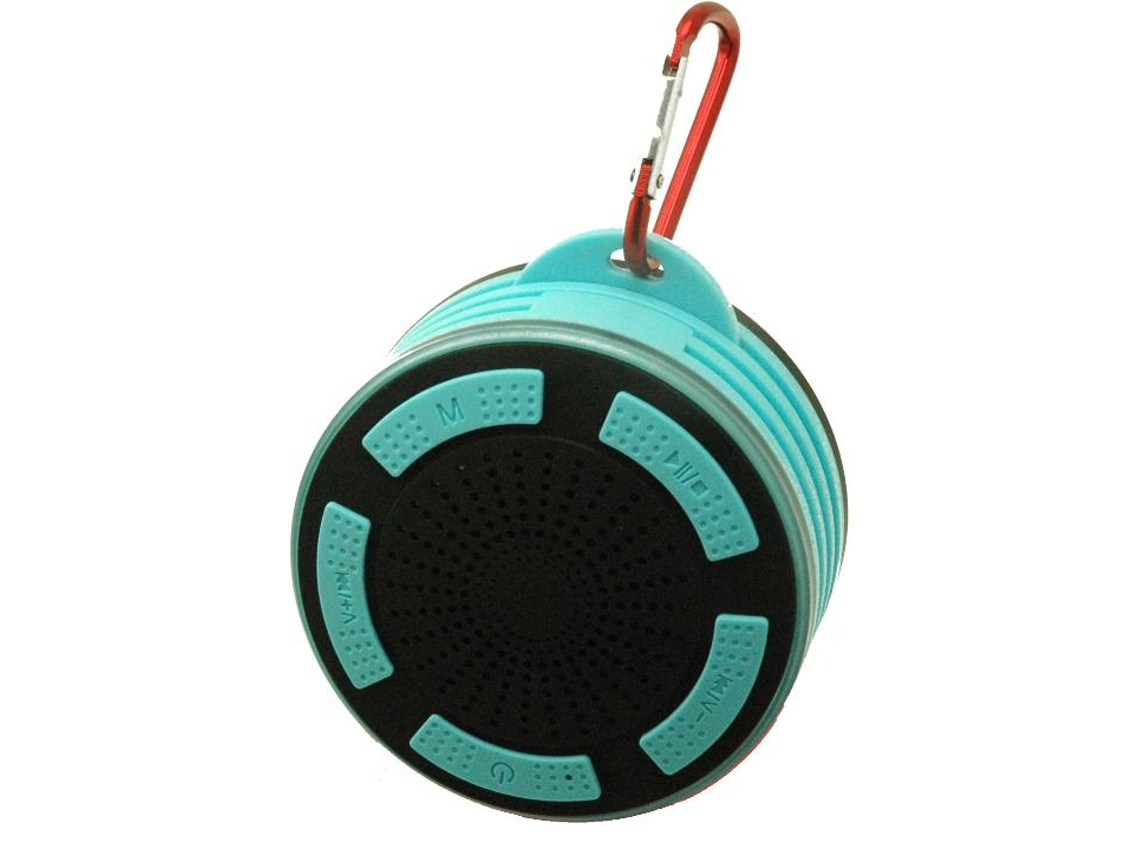 Alto Falantes Bluetooth, Alto Falante De Chuveiro, Luzes Led Coloridas, Rádio Fm, Verde Yizhood