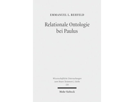 Livro Relationale Ontologie bei Paulus de Emmanuel L Rehfeld (Alemão)