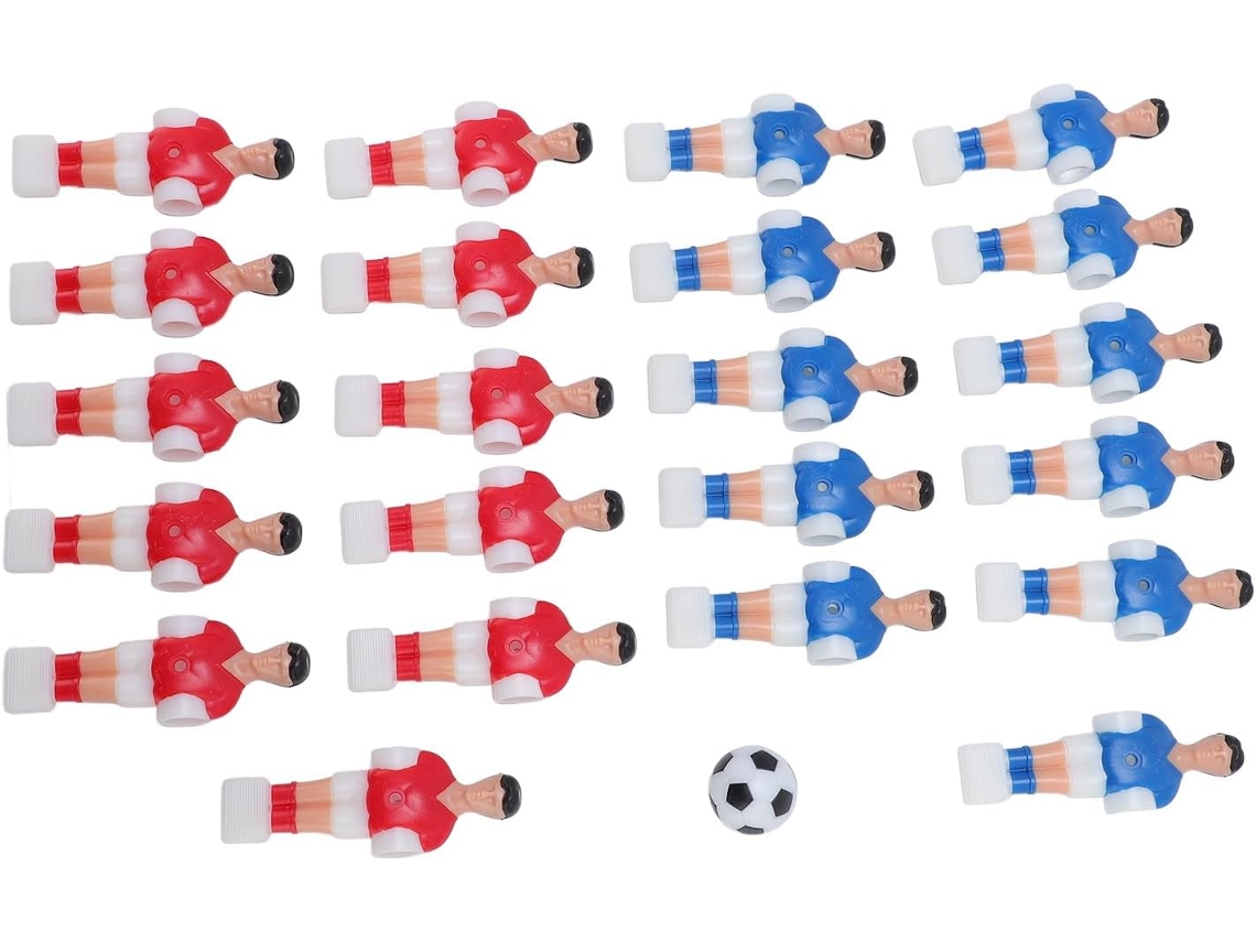 Jogadores de Reposição para Pebolim, Conjunto de 22 Peças, 32 Mm, Acessórios para Máquina de Pebolim. SFUSHOS