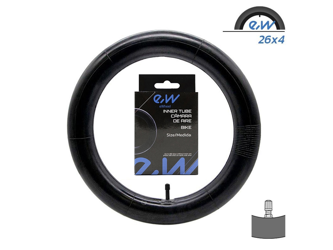 Tubo Interno Ewheel 26x4 - Válvula Reta Fat-bike Special