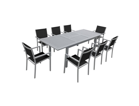 Conjunto de móveis de jardim CAPRI