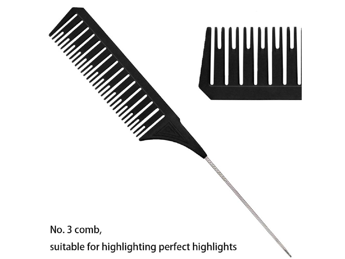 Pente Para Cabelo Pente De Colorir Pente De Modelagem Para Salão De Beleza Barbearia Lar