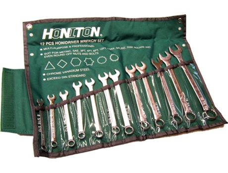 Chave Pl O Pl. 12 peças/8 22mm Honiton