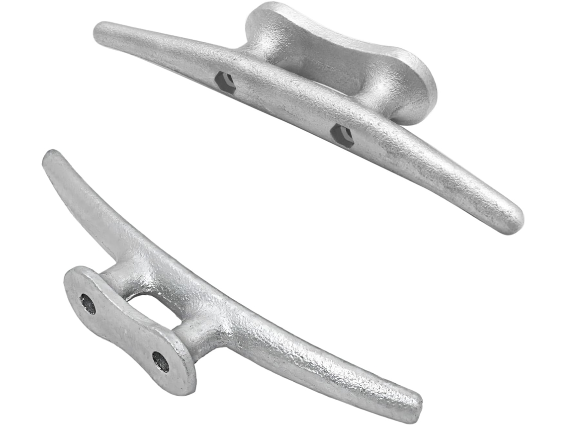 Cunho de amarração marítima em alumínio resistente SFUSHOS (10,2 cm, 15,2 cm, 20,3 cm, 25,4 cm)