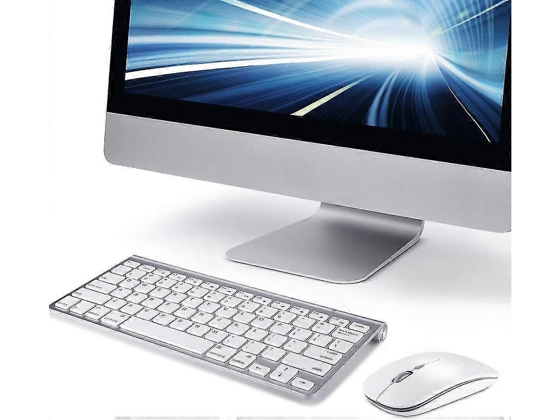 Lurelia Teclado E Mouse Sem Fio Compatíveis Com Apple Imac, Windows Ou Android, 24g Sem Fio