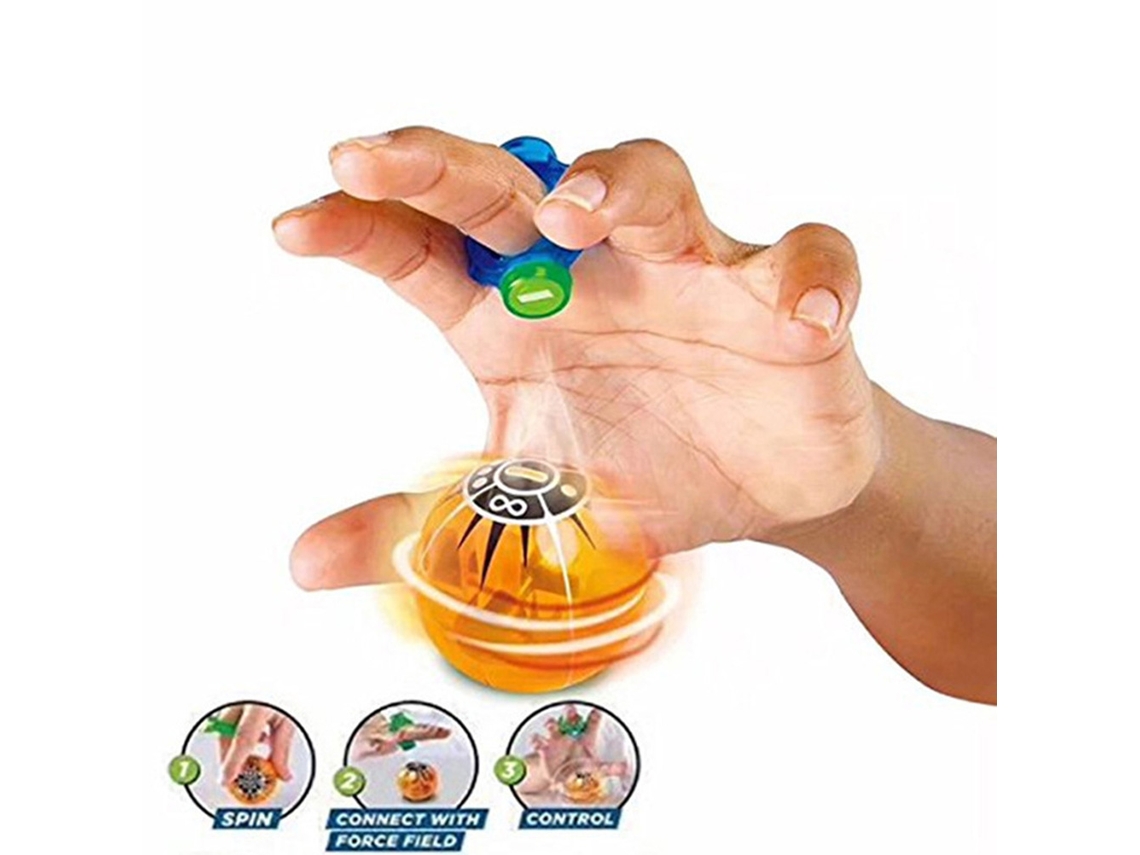 Ats brinquedo de Bolas Magnéticas Eletrônicas para Crianças Brinquedos Magnéticos Coloridos Controlados por Indução de Dedos com Anel de Poder