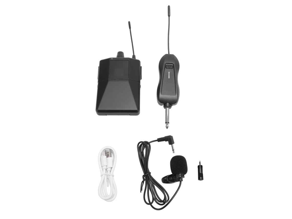 Microfone Lavalier Sem Fio EOOCOO (sistema Receptor para Banda)