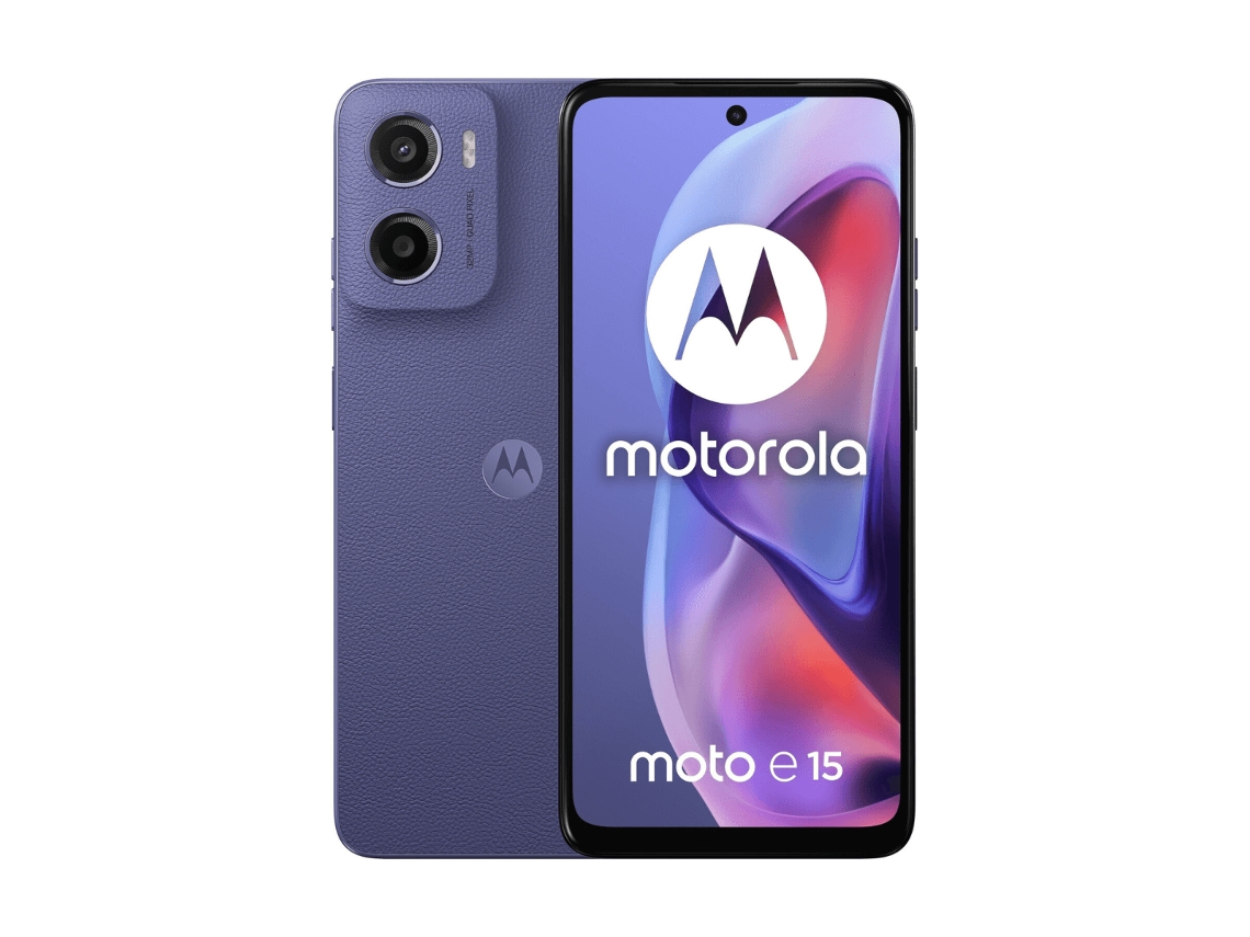 Moto E15 2gb/64gb Violeta Dual Sim Motorola (fresh Lavender)