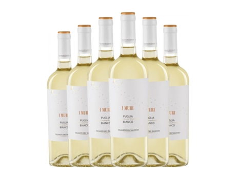 Vinho branco FANTINI I Muri Bianco Puglia (0.75 L - 6 Unidades)