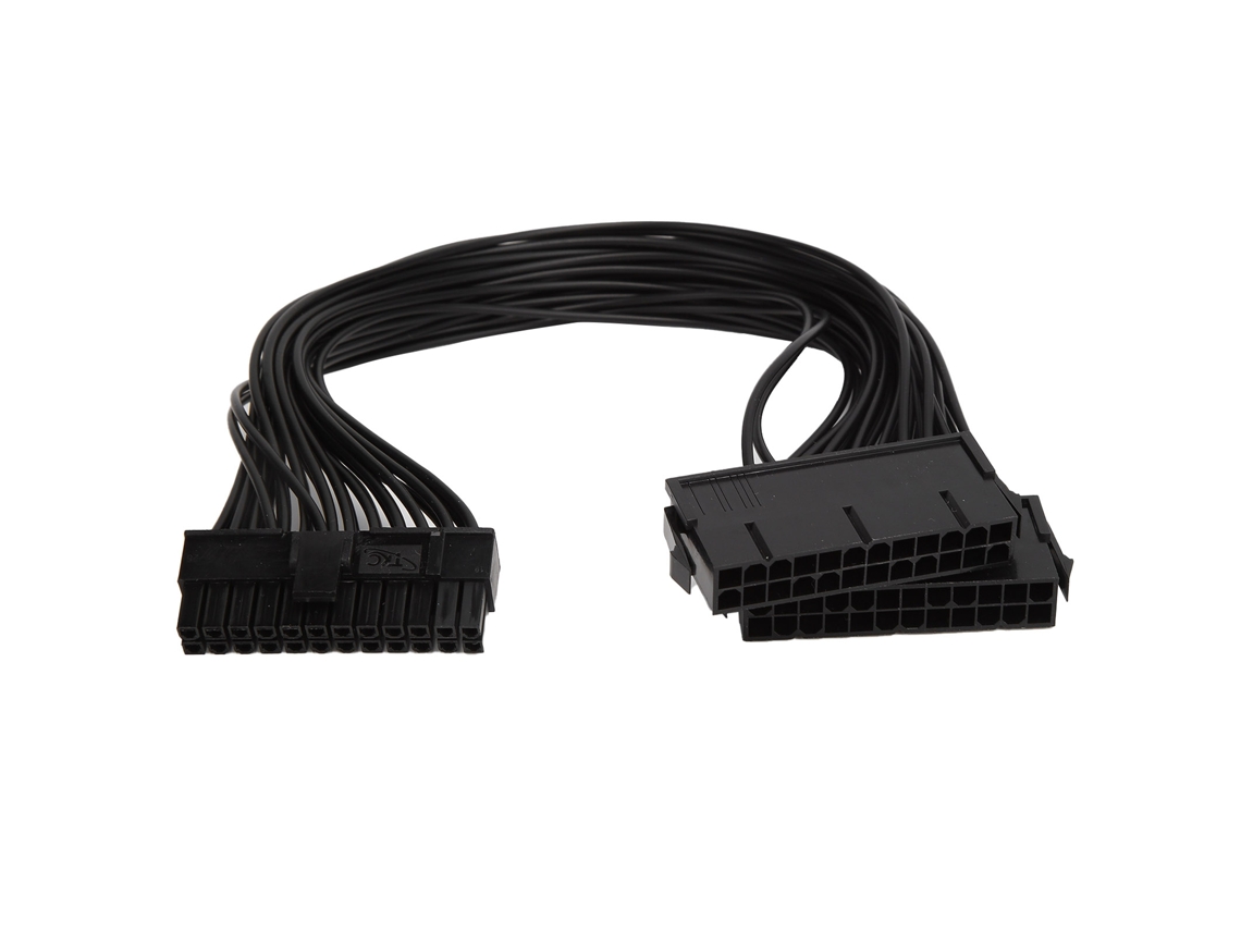 5pcs Cable De Inicio De Fuente Dual Atx 24pin A Placa Base Extensión Sincrónica