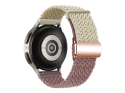 Pulseira Universal De Tecido Para Smartwatch De 22 Mm Com Fecho Magnético.