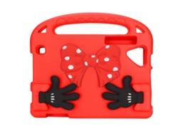 Capa Protetora De Espuma Eva Para Tablet Matepad T8 8 Polegadas Com Suporte Desenho Animado Fofo Lenovo Onn Wm, Vermelha. Tuotuo