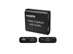 Placa De Captura De Vídeo Hdmi Com Microfone Usb 2.0, 4k Hd 1080p 60fps, Para Ps, Xbox Etc Preto Bestvite