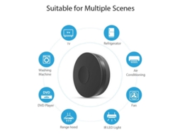 Lurelia Comando Inteligente Tuya Smart Wi-fi Rf Ir Para Ar Condicionado Em Várias Tvs Lg Tv Compatível Com Alexa Google
